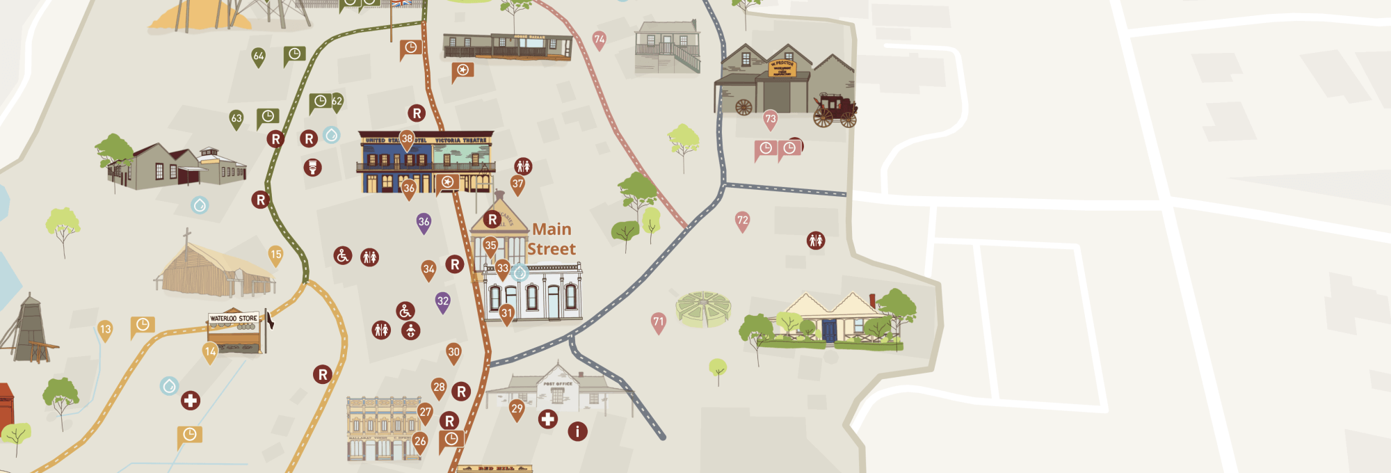 Visitor Map's background image.